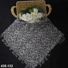 Firuze Eşarp Firuze Desenli Sökme Boncuklu Eşarp 435-132
