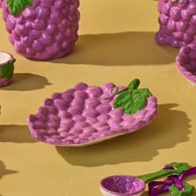 Karaca Grape  Üzüm Desenli Pasta Tabağı 21 cm