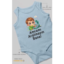 Morivo Kids Amcamı Aratmayın Bana! Sıfır Kol Bebek Zıbını %100 Pamuk