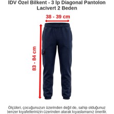 Idv Özel Bilkent - 3 Ip Diagonal Pantolon Lacivert 2 Beden