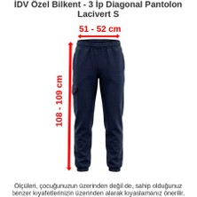 Idv Özel Bilkent - 3 Ip Diagonal Pantolon Lacivert S