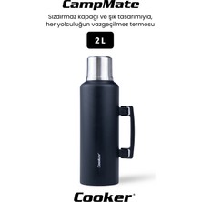 Cooker Campmate 2 Litre Paslanmaz Çelik Termos