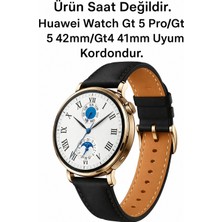Alstrap Huawei Watchgt6/gt5/gt 4 41MM Gt5 Pro 42MM Uyumlu Premium Deri Kordon Kayış