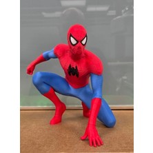  örümcek adam / büyük boy renkli 3d figür süper kahraman/ marvel kahraman /20-24cm