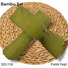 Lady Coco Bambu Kraş Şal (Fıstık Yeşili) 332-118