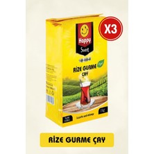 Happy Gurme Rize Çay 1 kg x 3 Adet