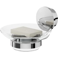 Geesa 917203 02 Opal Krom Duvar Montajlı Sabunluk