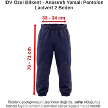 Idv Özel Bilkent - Anasınıfı Yamalı 3 Iplik Okul Pantolonu Lacivert 2 Beden