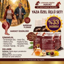 3 x 125 ml At Kestanesi Karışık Bitkisel Şurup Lokman Hekim