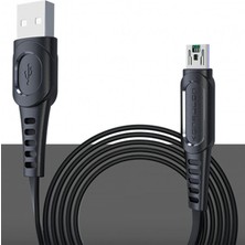Bezos DC24 Micro USB Kablo 1.2m 4A - Siyah