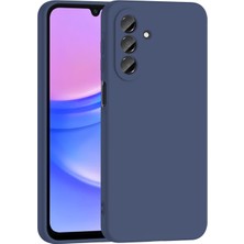 Gpack Galaxy A27 Kılıf Lansman Içi Kadife Silikon Lacivert