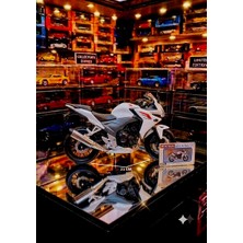 Oyuncak Sahili Motorsiklet Honda CB500F Dıecast Model Yarış Motor 21CM Dıecast Plst Koleksiyon Büyük Motosiklet Metal & Plast