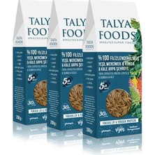 Talya Foods  Glutensiz Yeşil Mercimek & Kinoa & Kale Arpa Şehriye 3X200G