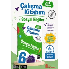Ata Yayıncılık 6. Sınıf Ata Süper Sosyal Bilgiler Çalışma Kitabım