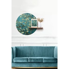 Kanvassepetinet Kendiliğinden Yapışkanlı Kalın Kanvas Dokulu Dekoratif Bohem Art Soyut Duvar Kağıdı Duvar Stickerı