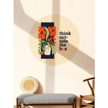 Kanvassepetinet Kendiliğinden Yapışkanlı Kalın Kanvas Dokulu Dekoratif Bohem Art Soyut Duvar Kağıdı Duvar Stickerı