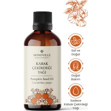 Monoville Kabak Çekirdeği Yağı 100 ml Saf ve Doğal (Pumpkin Seed Oil)