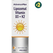 Mediniti Advancemax Lipozomal D3K2 Sprey 30 ml 2 Adet