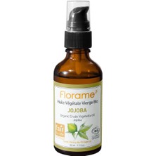 Florame Organik Jojoba Yağı (Simmondsia Chinensis) - 50 ml - Soğuk Sıkım - %100 Saf - Vegan