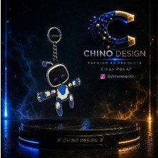  astrobot anahtarlık 5'li set renkli hediyelik figür astro bot anahtarlık (5 adet)