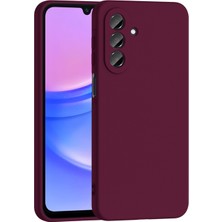Gpack Galaxy A27 Kılıf Lansman Içi Kadife Silikon Mürdüm