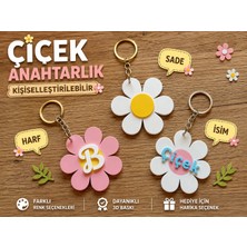 Çiçek Anahtarlıklar Tamamen Kişiselleştirilebilir