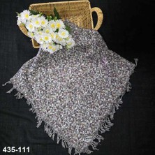 Firuze Eşarp Firuze Desenli Sökme Boncuklu Eşarp 435-111