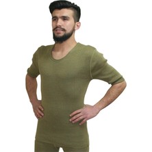 Boravelli Asker Yarım Kol Takım Örgü Içlik Kışlık Içlik Bora Nano
