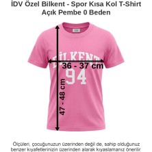 Idv Özel Bilkent - Spor Kısa Kol T-Shirt Açık Pembe 0 Beden