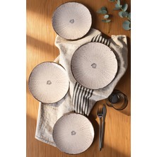 Keramika Forest Line Deep Pasta Tabağı 20 cm 4 Adet 23444