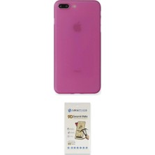 Marsilyan™- iPhone 7 Plus Kılıf Yadigar Yansıma Serisi - Beyaz Mat Seramik Nano Ekran Koruyucu