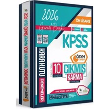 İnformal Yayınları 2026 Kpss Ön Lisans Gy-Gk Ösym Arşivi Çıkmış Karma Kara Kutu 10LU Deneme Paketi Dijital Çözümlü