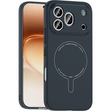 Microsonic Honor 600 Pro 5g Kılıf Airfit Magsafe Lacivert