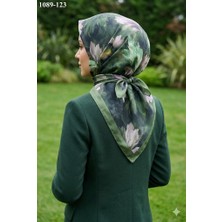 Vel Scarfs Velscarfs Soft Pamuk Parla Eşarp (Yeşil) 1089-123
