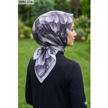 Vel Scarfs Velscarfs Soft Pamuk Parla Eşarp (Gümüş Gri) 1091-116