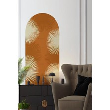 Kanvassepetinet Kendiliğinden Yapışkanlı Kalın Kanvas Dokulu Dekoratif Bohem Art Soyut Duvar Kağıdı Duvar Stickerı