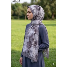 Moon Scarf Bambu Kraş Pamuk Şal (Vizon) 1052-117