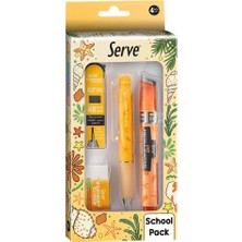 Serve Deep Dörtlü Set Doğa Serisi 07MM