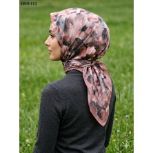 Moon Scarf Desenli Bambu Pamuk Eşarp 1010-111