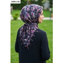 Eyfel Eşarp Eyfel Desenli Sökme Boncuklu Eşarp 1098-118