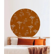 Kanvassepetinet Kendiliğinden Yapışkanlı Kalın Kanvas Dokulu Dekoratif Bohem Art Soyut Duvar Kağıdı Duvar Stickerı