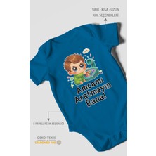 Morivo Kids Amcamı Aratmayın Bana! Kısa Kollu Bebek Body %100 Pamuk