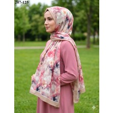 Moon Scarf Bambu Kraş Pamuk Şal (Camel) 207-125