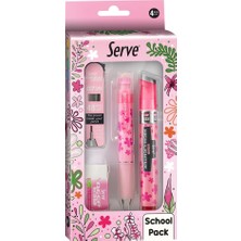 Serve Deep Dörtlü Set Doğa Serisi 07MM