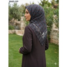 Eyfel Eşarp Eyfel Desenli Dimi Pamuk Eşarp 1045-119