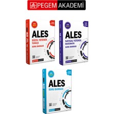 Pegem Akademi Yayıncılık PEGEM AKADEMİ 2027 ALES Tamamı Çözümlü Soru Bankası + 2027 ALES S