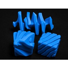 Infinity Fidget Küpü 3D Baskı Stres Oyuncağı Masa ve Zeka Oyuncağı