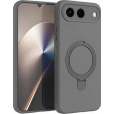 Microsonic Infinix Hot 60I 5g Kılıf Aura Stant Magsafe Gri