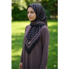 Eyfel Eşarp Eyfel Desenli Dimi Pamuk Eşarp 1047-127