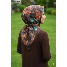 Vel Scarfs Velscarfs Soft Pamuk Parla Eşarp (Kahverengi) 1090-126